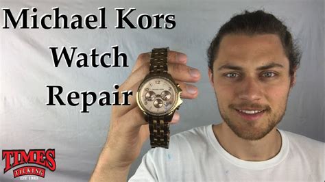 michael kors watch troubleshooting